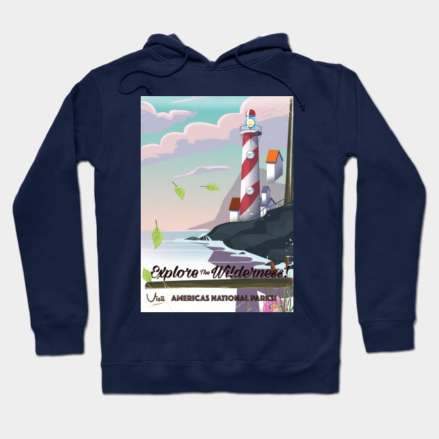 Explore the Wilderness Hoodie by nickemporium1